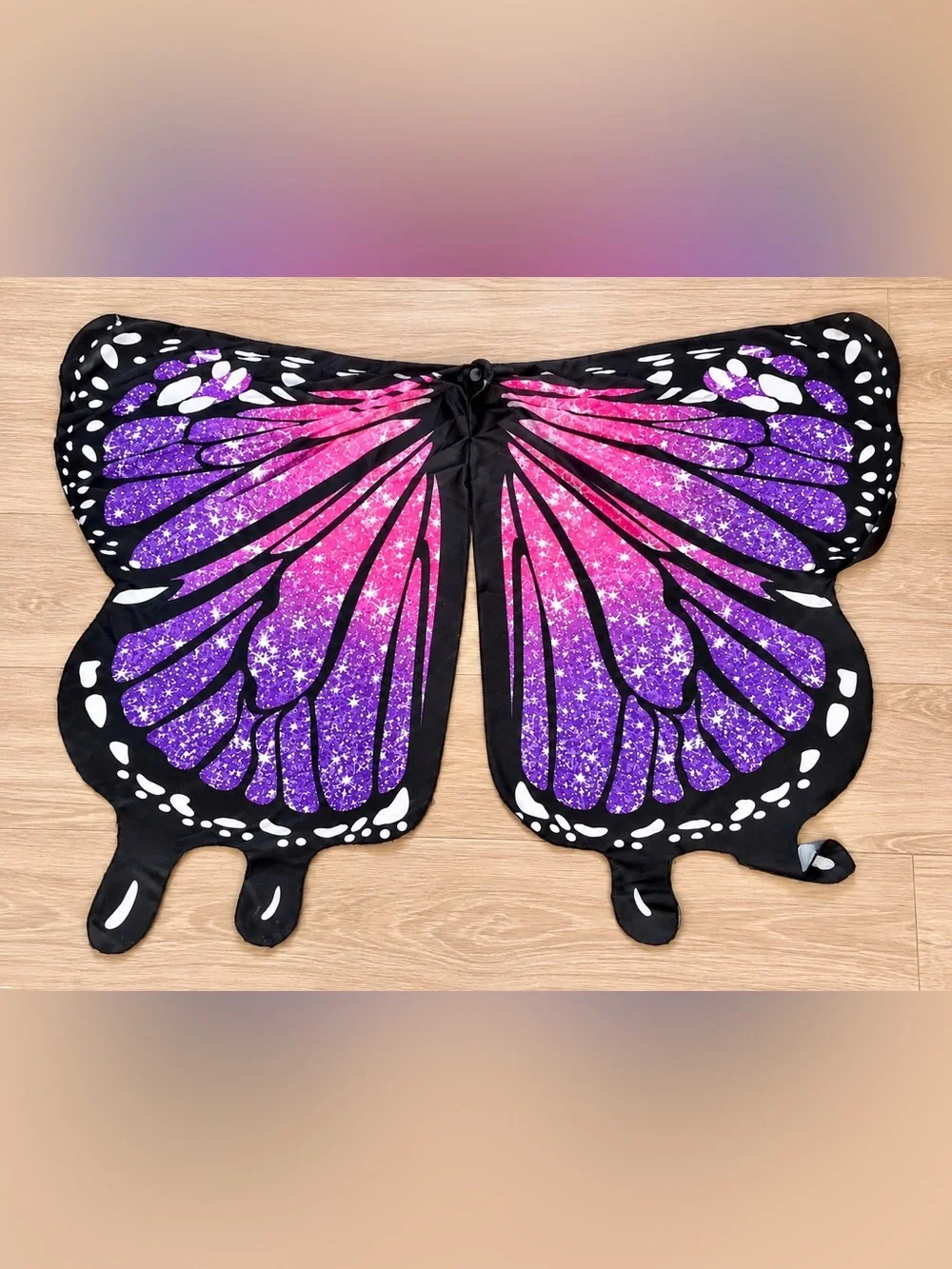 Butterfly Wings Costume Set - Purple Pink Galaxy -